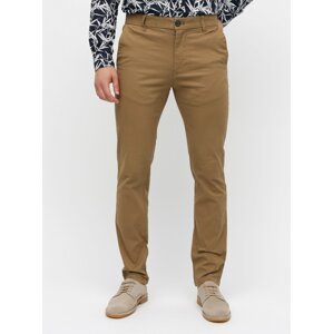 Hnedé skinny chino nohavice Burton Menswear London