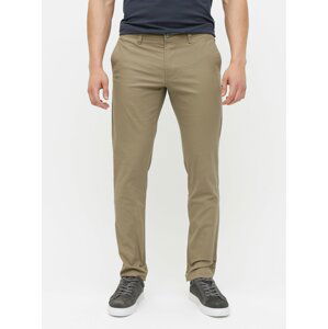 Hnedé chino nohavice ONLY & SONS Tarp