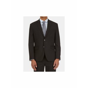 Čierne tailored fit sako Burton Menswear London