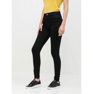 Čierne dámske super skinny fit rifle Levi's® 720