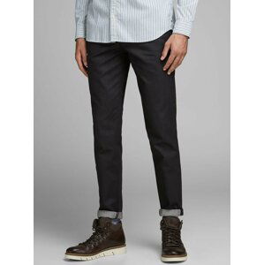 Čierne chino nohavice Jack & Jones Ace