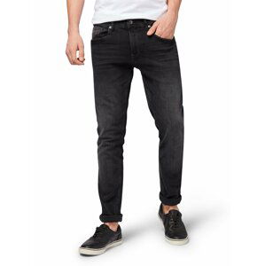 Tmavošedé pánske skinny fit rifle Tom Tailor Denim