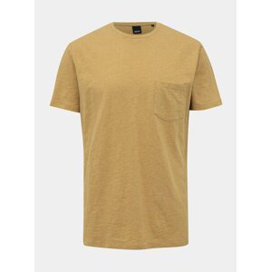 Žlté pánske basic tričko ZOOT Brandon