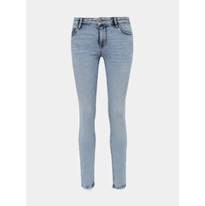 Svetlomodré skinny fit rifle VERO MODA Lydia