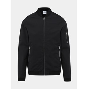 Čierny vodeodpudivý bomber Jack & Jones Rush