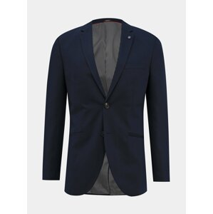 Tmavomodré oblekové slim fit sako Jack & Jones Vincent