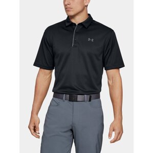 Čierne športové polo tričko Under Armour Tech Polo