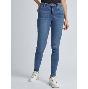 Svetlomodré skinny fit rifle Dorothy Perkins Shape & Lift