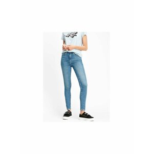 Modré dámske skinny fit rifle Levi's® Mile