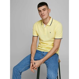 Žltá polokošeľa Jack & Jones Paulos