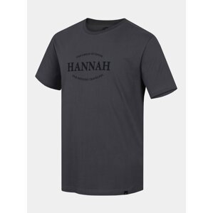 Šedé pánske tričko s potlačou Hannah Waldorf