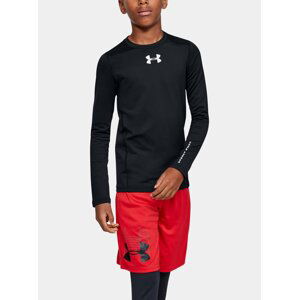 Čierné klučičí tričko ColdGear Under Armour