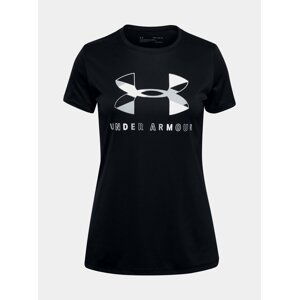 Čierné holčičí tričko Under Armour