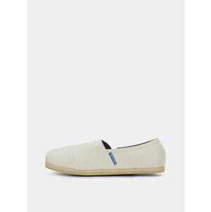 Krémové pánske espadrilky Jack & Jones Espadrille