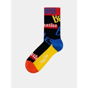 Žlto-čierne ponožky Happy Socks Beatles In The Name Of Sock