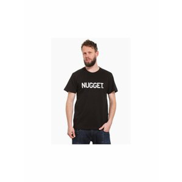 Čierne pánske tričko NUGGET Logo 20