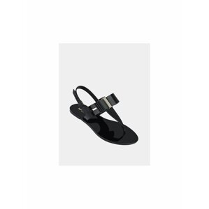 Čierne dámske sandále Zaxy