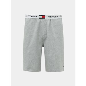 Šedé pánske pyžamové kraťasy Tommy Hilfiger