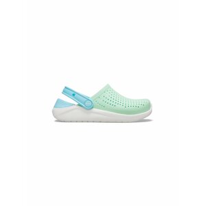 Crocs zelené unisex topánky LiteRide Clog Neo Mint/White