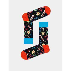 Sada troch párov ponožiek v modrej a ružovej farbe Happy Socks Happy Birthday