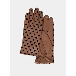 Ichi hnedé rukavice A Fiona