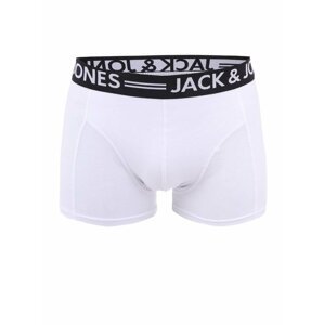 Biele boxerky Jack & Jones Sense