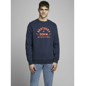 Tmavomodrá mikina Jack & Jones Orstandard