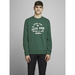 Zelená mikina Jack & Jones Orstandard