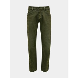 Tmavozelené pánske slim fit rifle Diesel