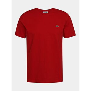 Červené pánske basic tričko Lacoste
