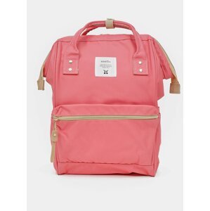 Ružový batoh Anello 18 l