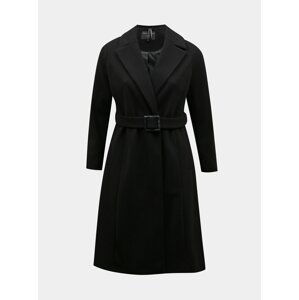 Čierny kabát Dorothy Perkins Curve