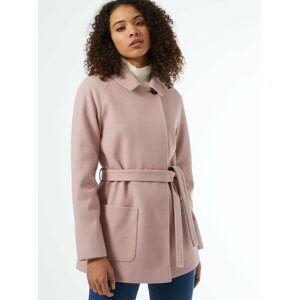 Ružový krátky kabát Dorothy Perkins Tall