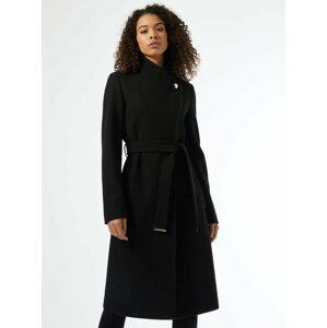 Čierny zimný kabát Dorothy Perkins Tall
