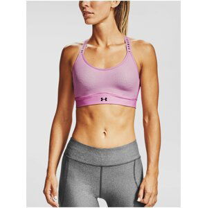 Podprsenka Under Armour UA Infinity Mid Heather Bra - svetlofialová