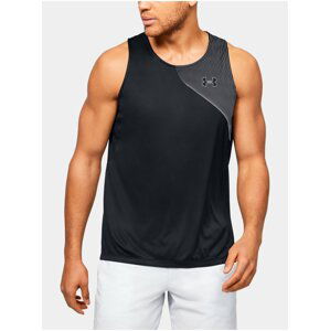 tielko Under Armour M Qlifier ISO-CHILL Singlet - Čierná