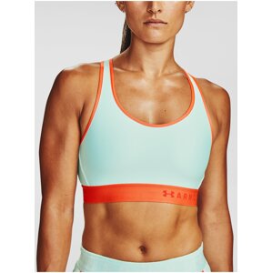 Podprsenka Under Armour Armour Mid Keyhole Bra - tyrkysová