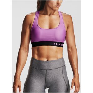 Športová podprsenka Under Armour Armour Mid Crossback Bra -  fialová