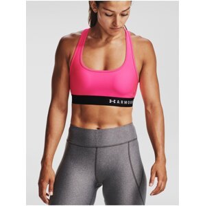 Podprsenka Under Armour Armour Mid Crossback Bra - růžová