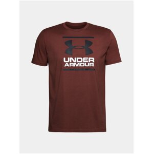 Tričko Under Armour UA GL Foundation SS T - cihlová