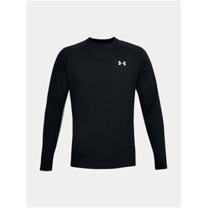 Tričko Under Armour UA CGI Henley - Čierná