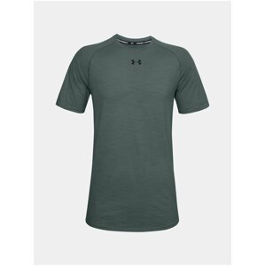 Tričko Under Armour UA Charged Cotton SS - šedá