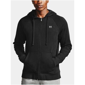 Mikina Under Armour UA Rival Fleece FZ Hoodie - Čierná