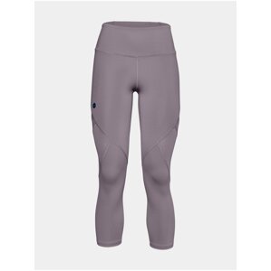 Legíny Under Armour UA Rush Crop - svetlofialová