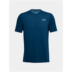 Tričko Under Armour UA Seamless Wave SS - modrá