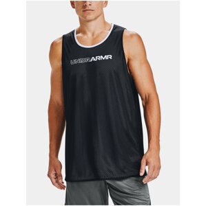 tielko Under Armour BASELINE REVERSIBLE TANK - Čierná