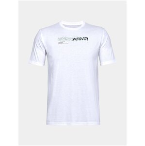 Tričko Under Armour UA UNDR ARMR WORDMARK TEE - bílá