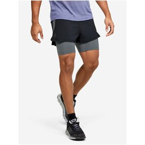 Šortky Under Armour M UA RUSH Run 2-in-1 Short - Čierná