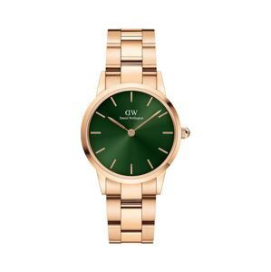 Hodinky Daniel Wellington Iconic Link Emerald dámske, zlatá farba