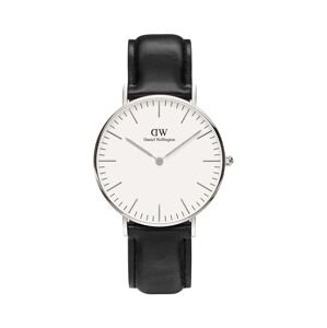 Hodinky Daniel Wellington Classic 36 Sheffield čierna farba